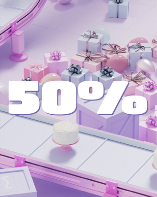 50% afsláttur