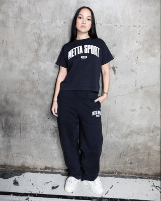 Metta Sport Varsity Straight Leg Sweatpants