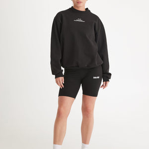 Metta Lifestyle Hjólaleggings Metta Women's Biker Shorts - Svartur (raw)