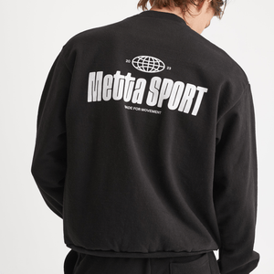 Metta Lifestyle Peysur Metta Crewneck