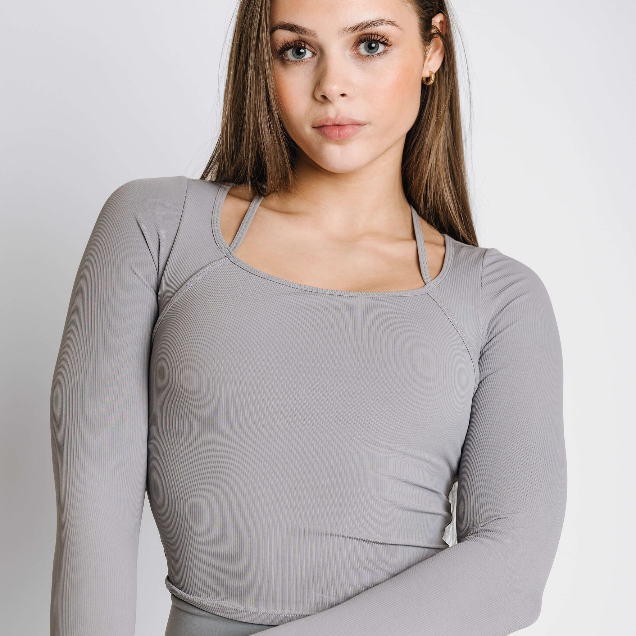 Metta Sport Bolur Metta Cropped Síðerma Bolur 2.0