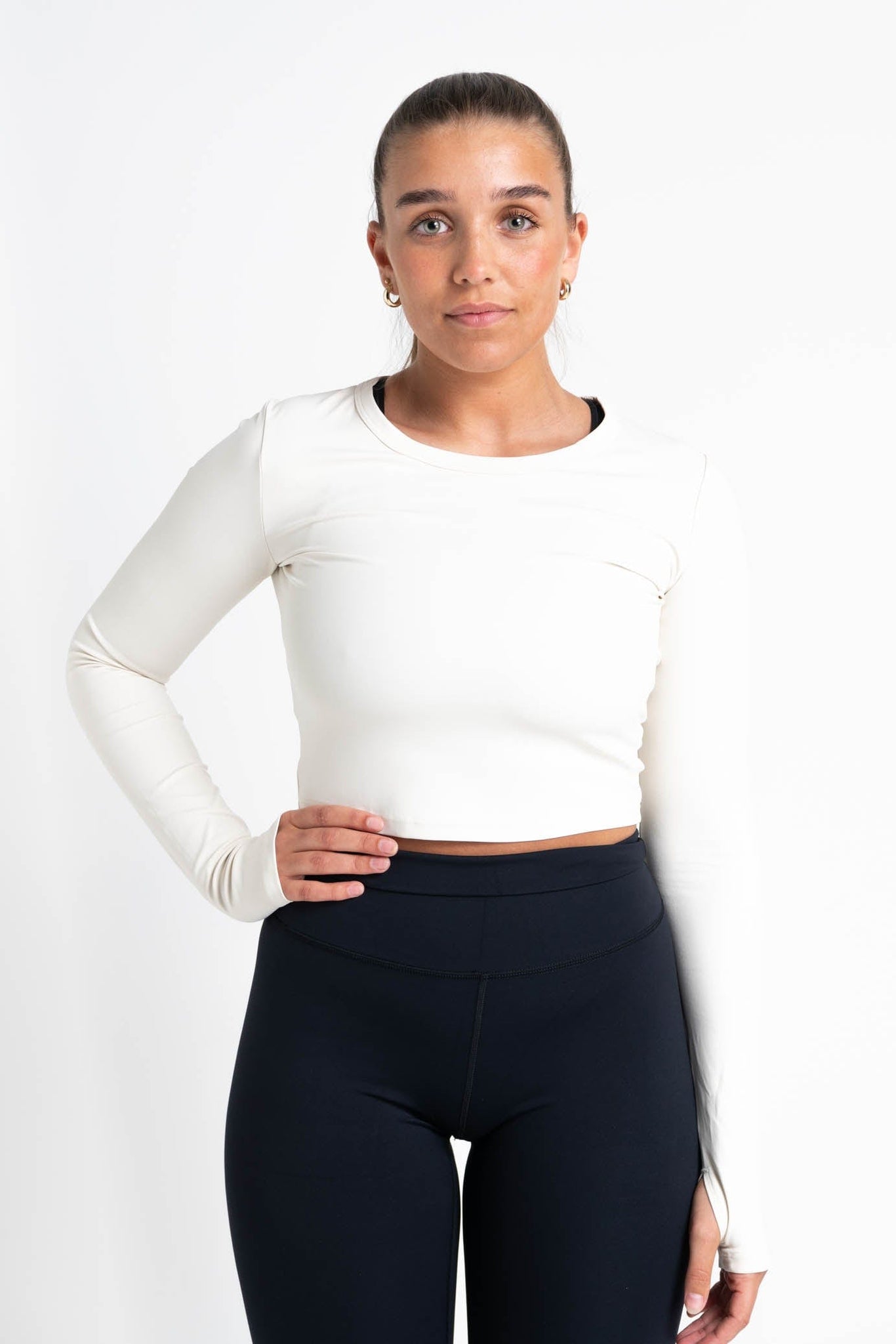 Metta Sport Bolur Metta Nuls Cropped Síðerma Bolur
