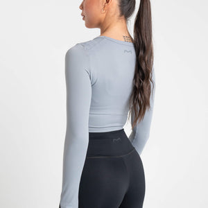 Metta Sport Bolur Metta Nuls Cropped Síðerma Bolur