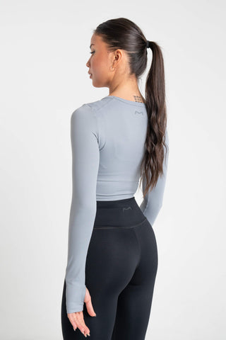 Metta Sport Bolur Metta Nuls Cropped Síðerma Bolur