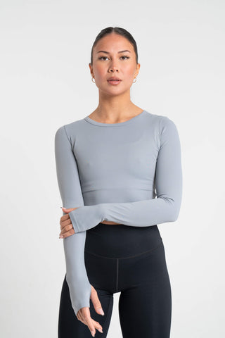 Metta Sport Bolur Metta Nuls Cropped Síðerma Bolur
