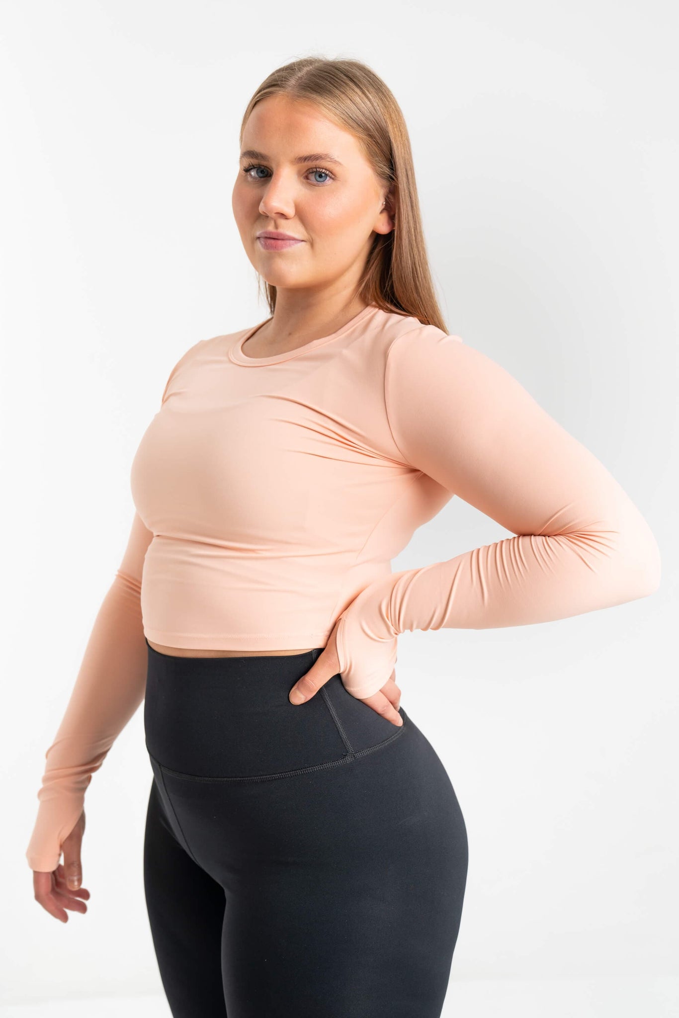 Metta Sport Bolur Metta Nuls Cropped Síðerma Bolur